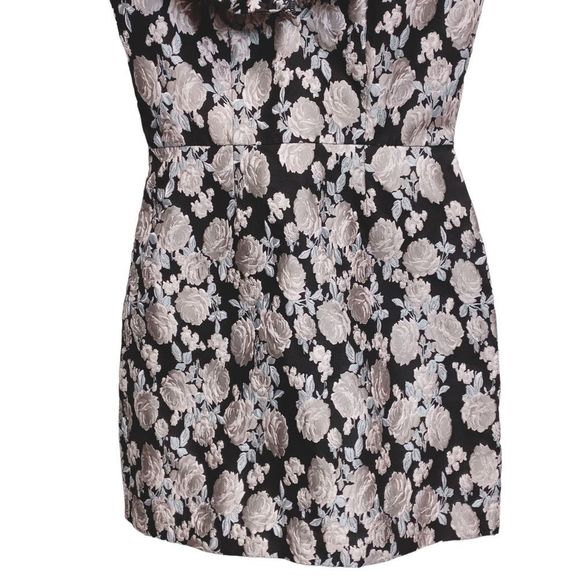 Free People X Saylor Small V Neck Brocade Maeve Mini Sexy Evening Homecoming - Picture 6 of 16